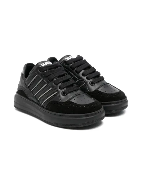DSQUARED2 KIDS leather sneakers
