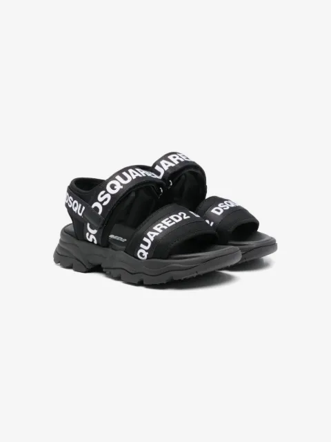 DSQUARED2 KIDS sandales à logo imprimé