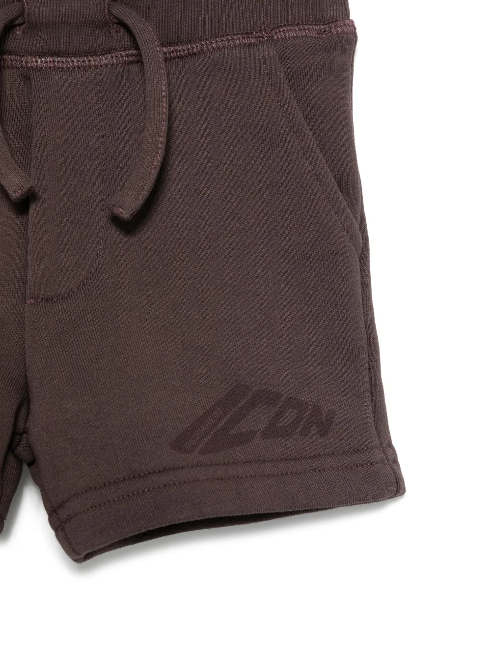 DSQUARED2 KIDS Shorts met logoprint Bruin