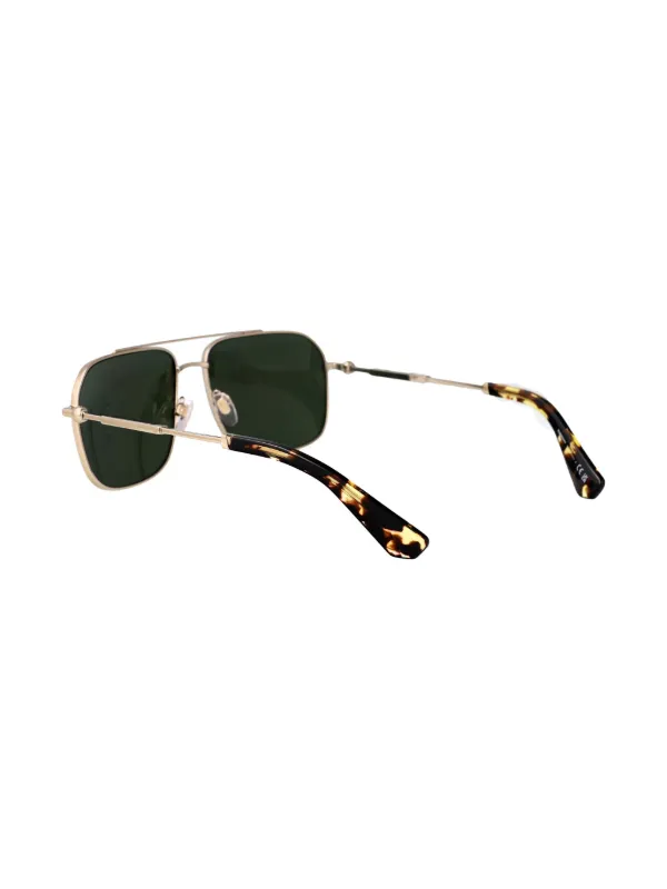 Burberry Eyewear ナビゲーターフレーム サングラス | ゴールド