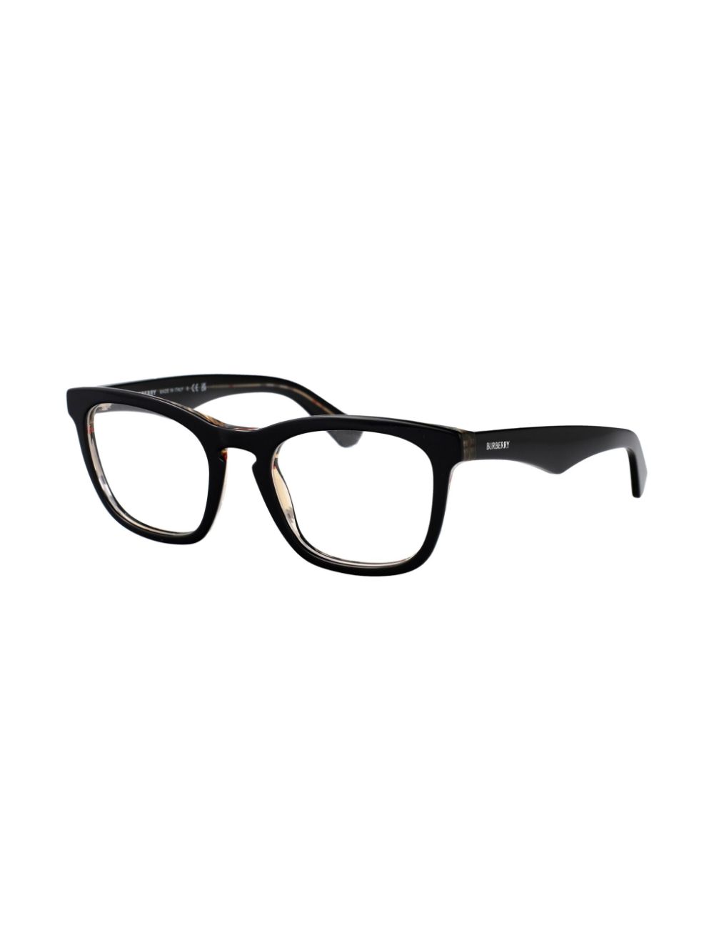 Burberry Eyewear Vintage Check-detail glasses - Zwart