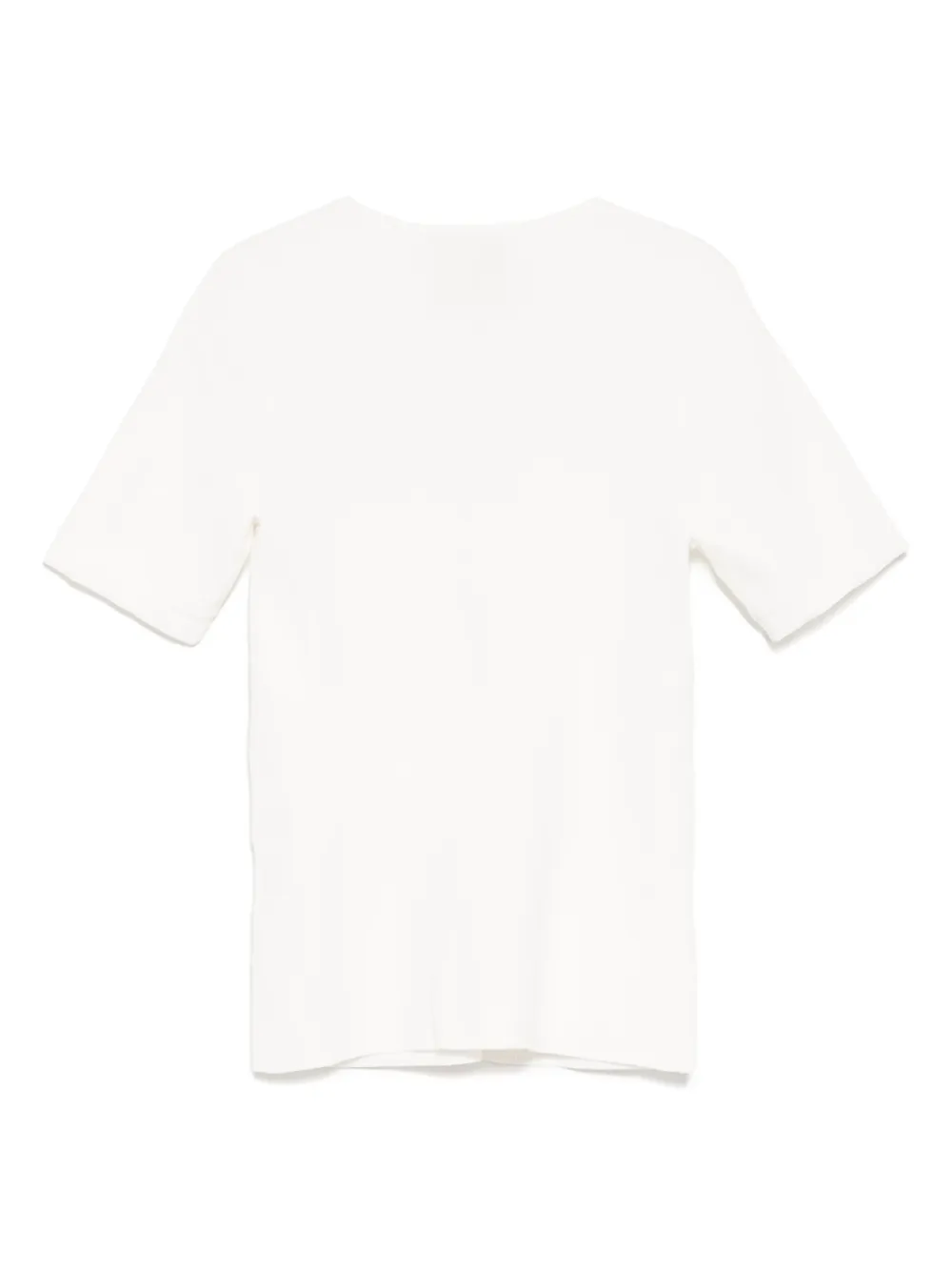 3.1 Phillip Lim Compact geribbeld T-shirt - IV122 IVORY