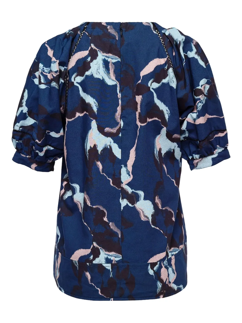 3.1 Phillip Lim Blouse met pofmouwen - Blauw