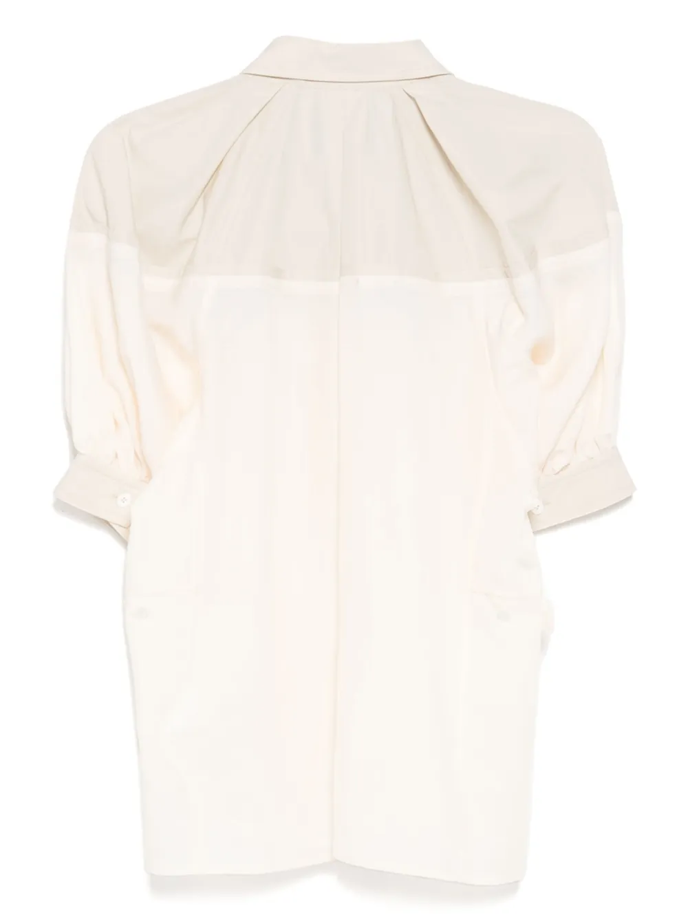 3.1 Phillip Lim Blouse met lantaarnmouwen - Beige