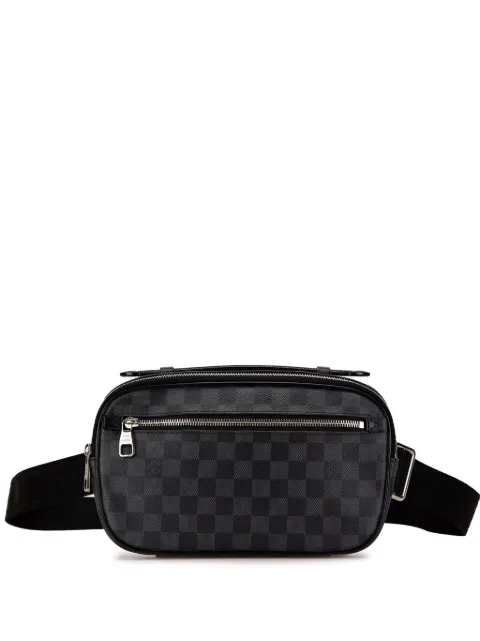 Louis Vuitton Pre-Owned 2015 Damier Graphite Ambler belt bag WOMEN