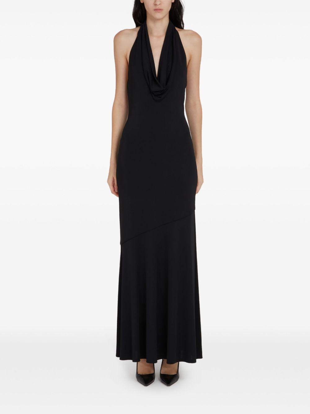 Alice + olivia Dani maxi dress - Zwart