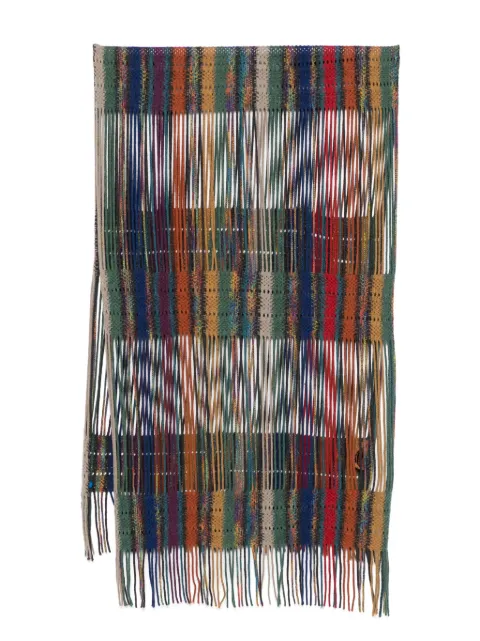 Missoni Pre-Owned 1980s drop-stitch knit scarf 