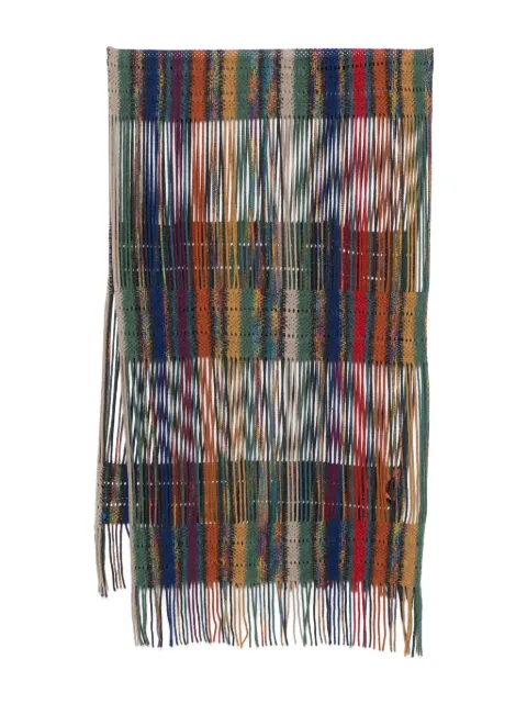 Missoni Pre-Owned 1980s drop-stitch knit scarf 
