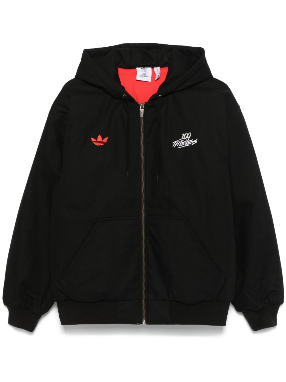 adidas x 100 Thieves hooded jacket – Black