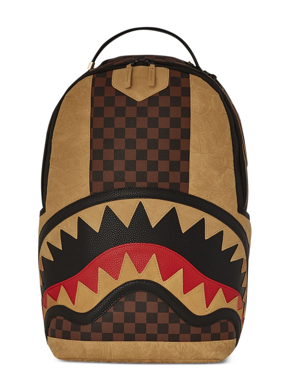 Sprayground Kid Henny Raceway Graff Backpack Nude FARFETCH DE