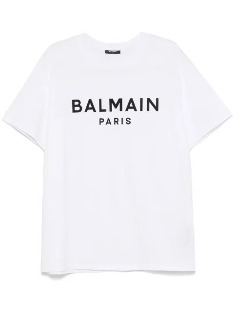 Balmain logo-print T-shirt