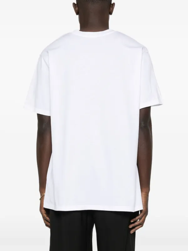 【関税＆送料込み】Balmain Eye T-Shirt Balmain logo-print T-shirt | White | FARFETCH