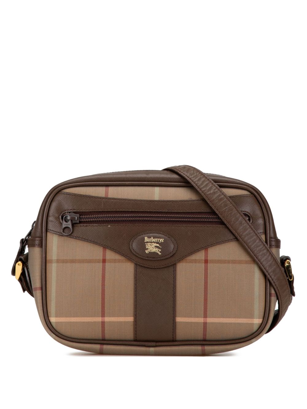 20th Century Vintage Check Canvas crossbody bag