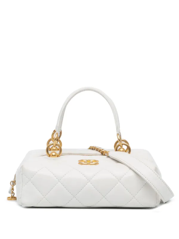 ★25メティエダール★【CHANEL】美パテント スリングバック CHANEL Pre-Owned 2022-2023 メティエ ダール ココマーク