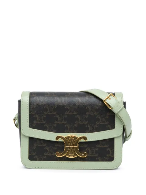 Céline Pre-Owned bolsa crossbody Teen Triomphe Coated Canvas 2020