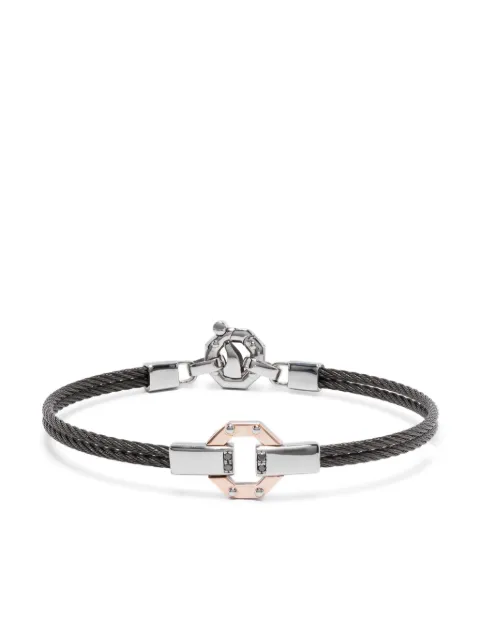 Barakà pulsera en oro rosa de 18kt con diamantes