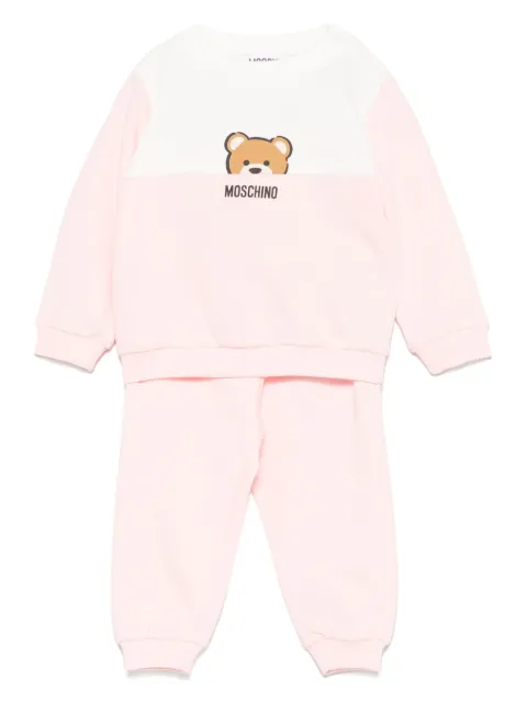 Moschino Kids ensemble de jogging à logo