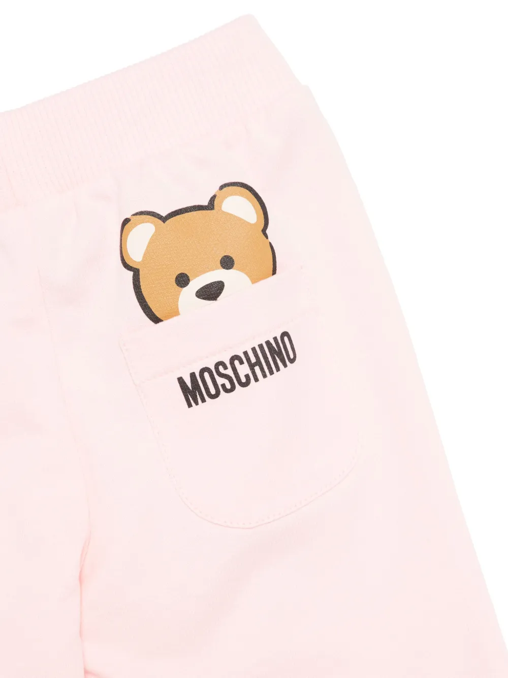 Moschino Kids Trainingspak met logo Roze