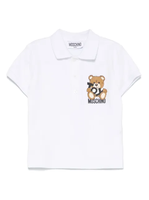 Moschino Kids Camisa polo Teddy Bear