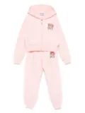 Moschino Kids jersey tracksuit sets - Pink