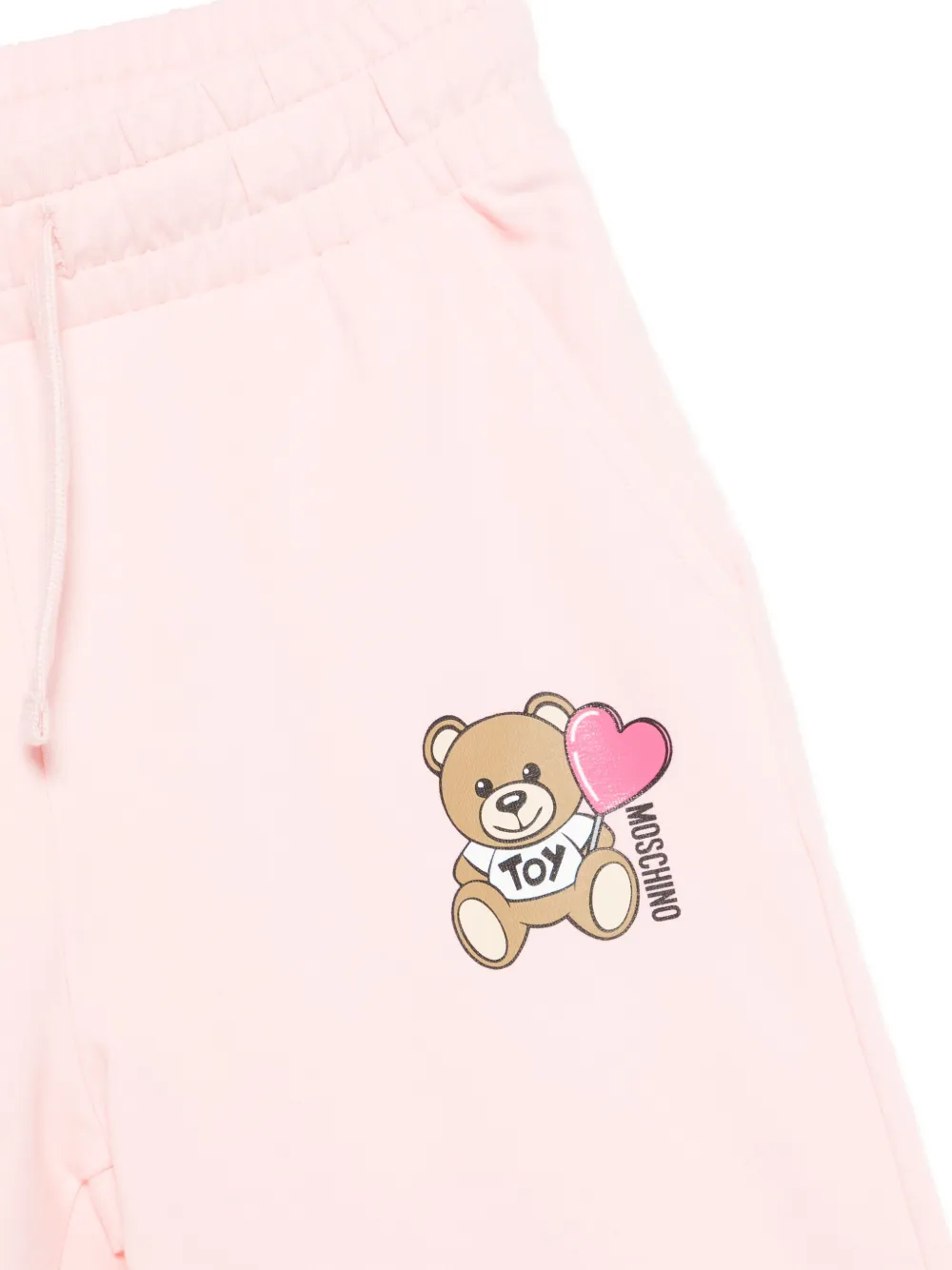 Moschino Kids Jersey trainingspak Roze