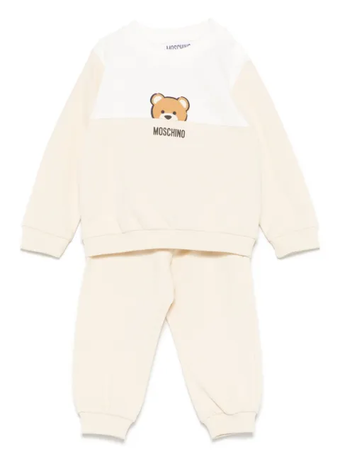 Moschino Kids logo tracksuit