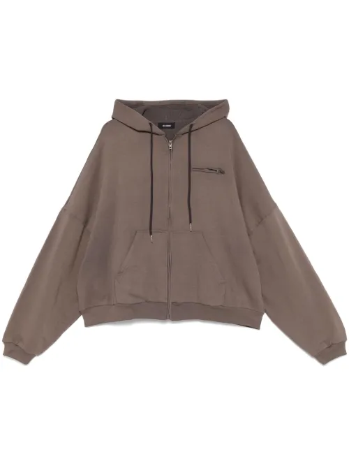 Hoodie à fermeture zippée - Willy Chavarria - Modalova