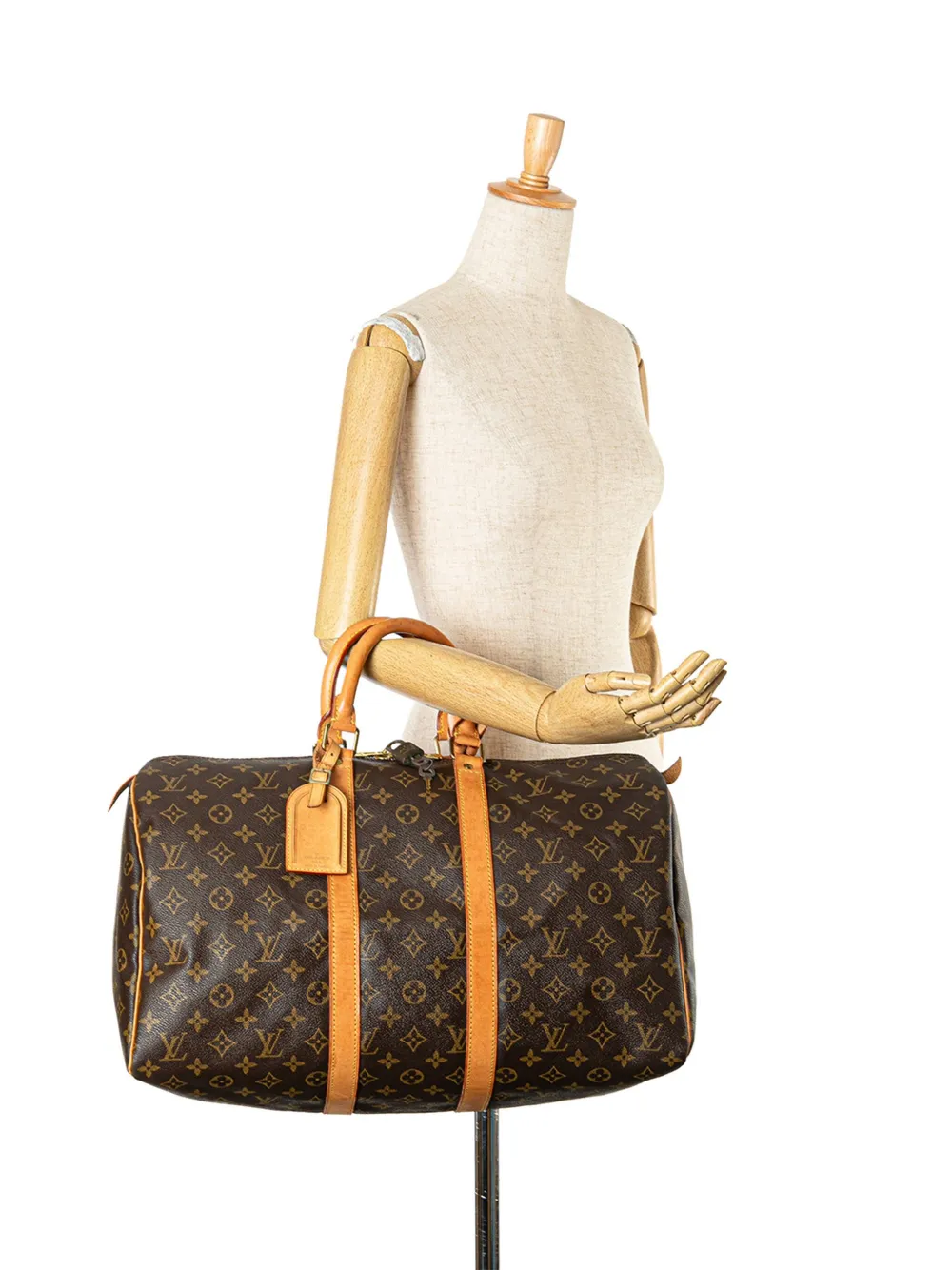 Cheap Louis Vuitton Pre-Owned 2001 Monogram Keepall 45 travel bag WOMEN