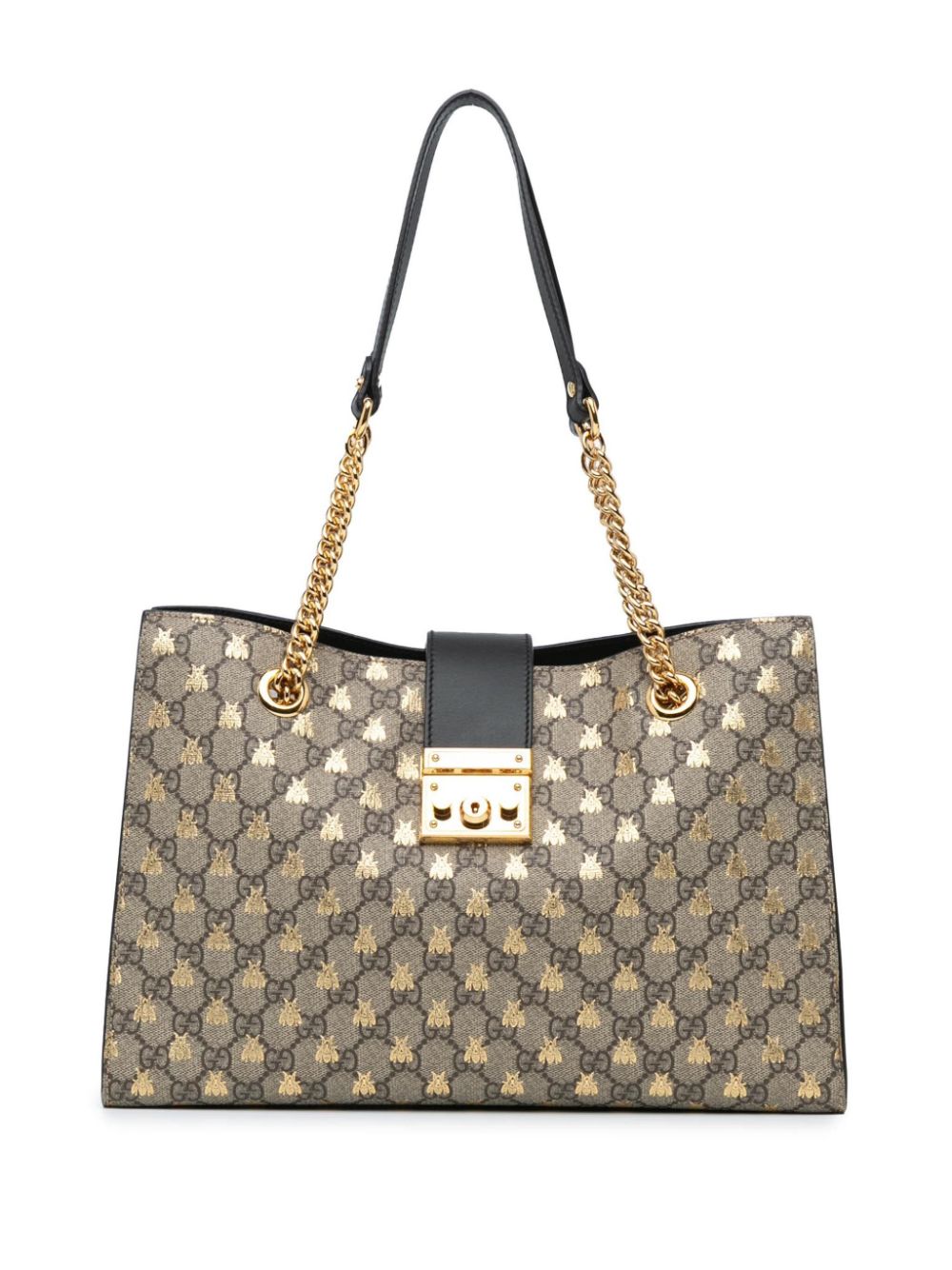 Gucci padlock tote parlimentary bag