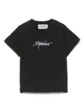 Moschino Kids logo t-shirt - Black