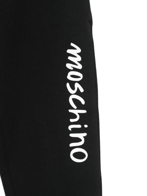 Moschino Kids Logo Tracksuit | Black | FARFETCH
