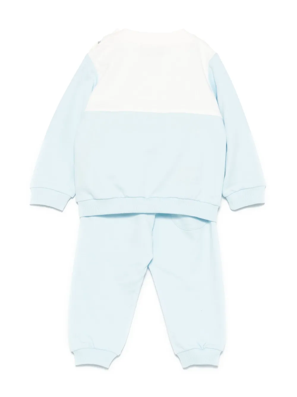 Moschino Kids Trainingspak met logo - Blauw