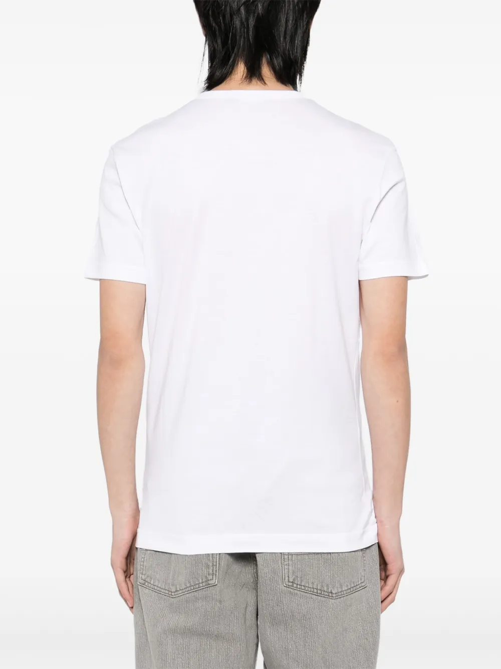 Dolce & Gabbana T-shirt met logopatch Wit