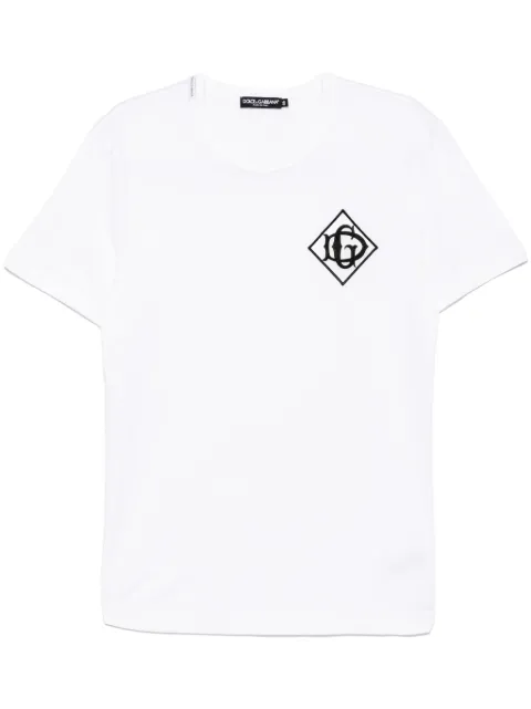 Dolce & Gabbana logo-patch T-shirt