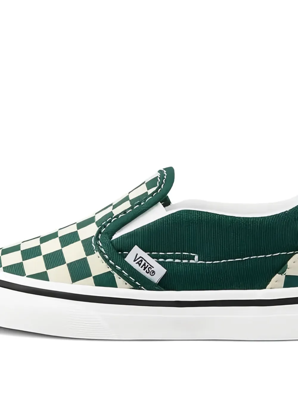 Vans Kids Slip-on V TD Green sneakers - Groen