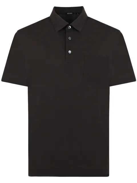 Zegna cotton polo shirt