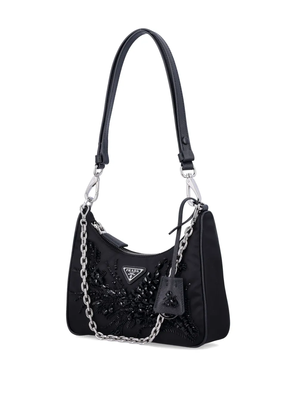 Prada Re-Edition schoudertas Zwart