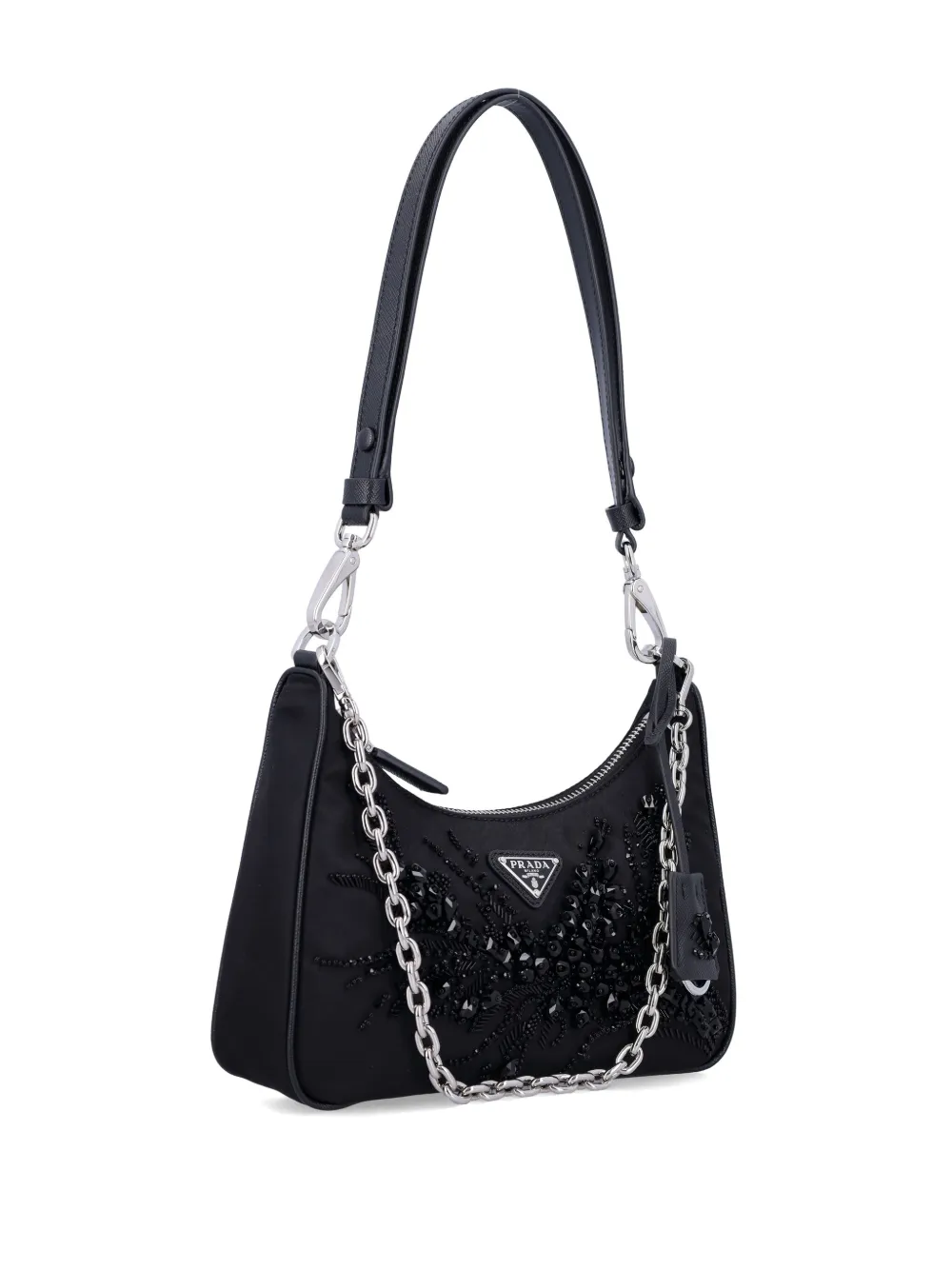 Prada Re-Edition schoudertas Zwart