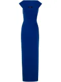 Lauren Ralph Lauren twisted maxi dress - Blue