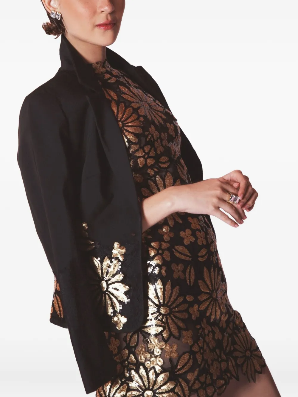 Lethicia Bronstein Mandacaru Blazer In Black