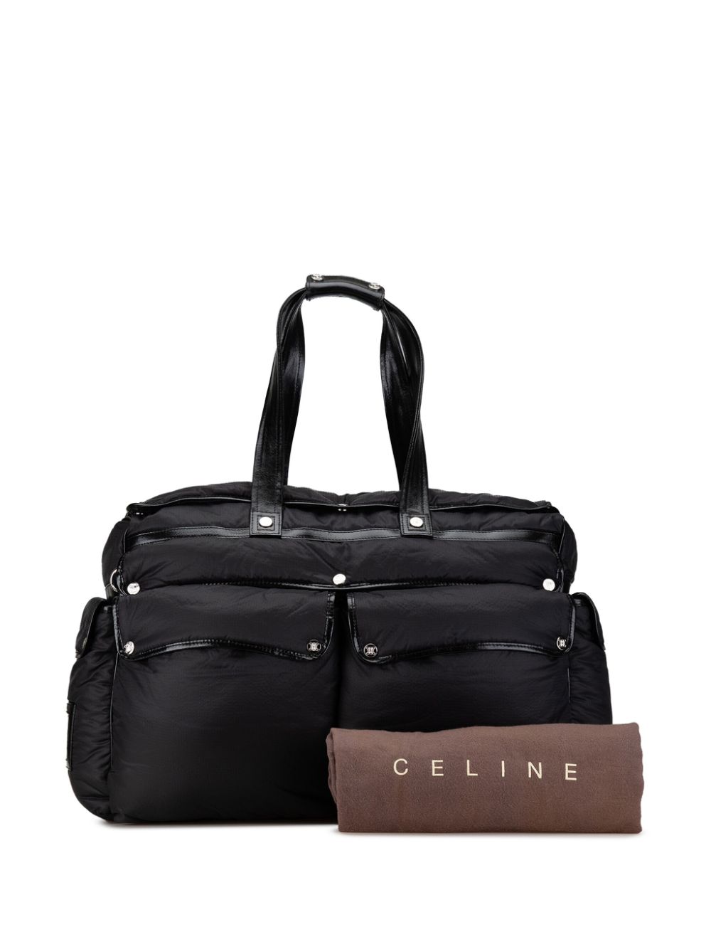 Céline Pre-Owned 2000 Nylon travel bag - Zwart