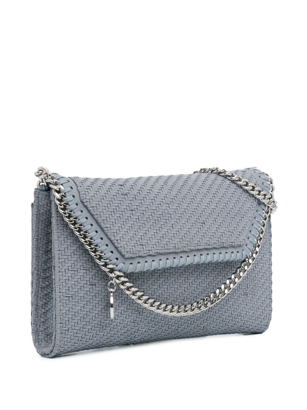 Stella McCartney Pre-Owned 21st Century Mini Woven Falabella crossbody bag - Blauw