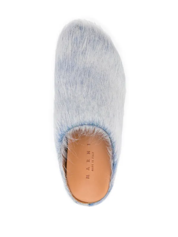 MARNI (マルニ) FUSSBETT SABOT サンダル ミュール ブルー Marni Fussbett Sabot Mules | Blue | FARFETCH