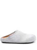 Marni Fussbett sabot mules - Blue