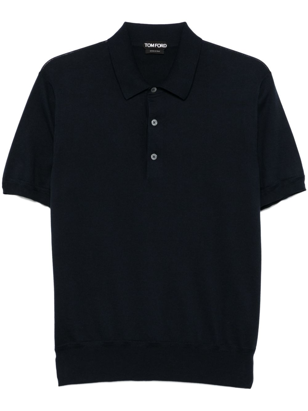 TOM FORD Katoenen poloshirt Blauw