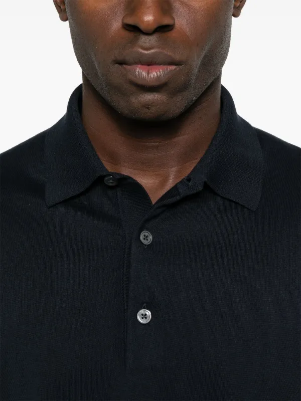 TOM FORD ポロシャツ TOM FORD ショートスリーブ ポロシャツ | ブルー | FARFETCH JP