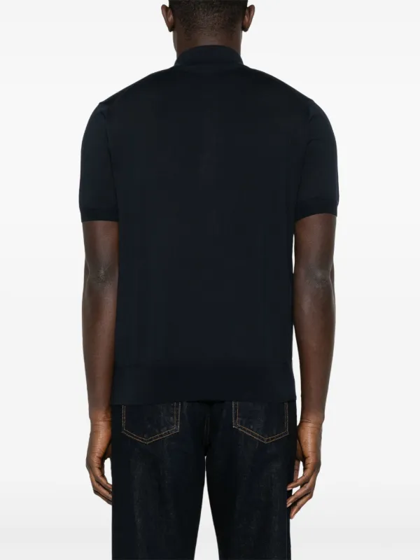 TOM FORD ポロシャツ TOM FORD ショートスリーブ ポロシャツ | ブルー | FARFETCH JP