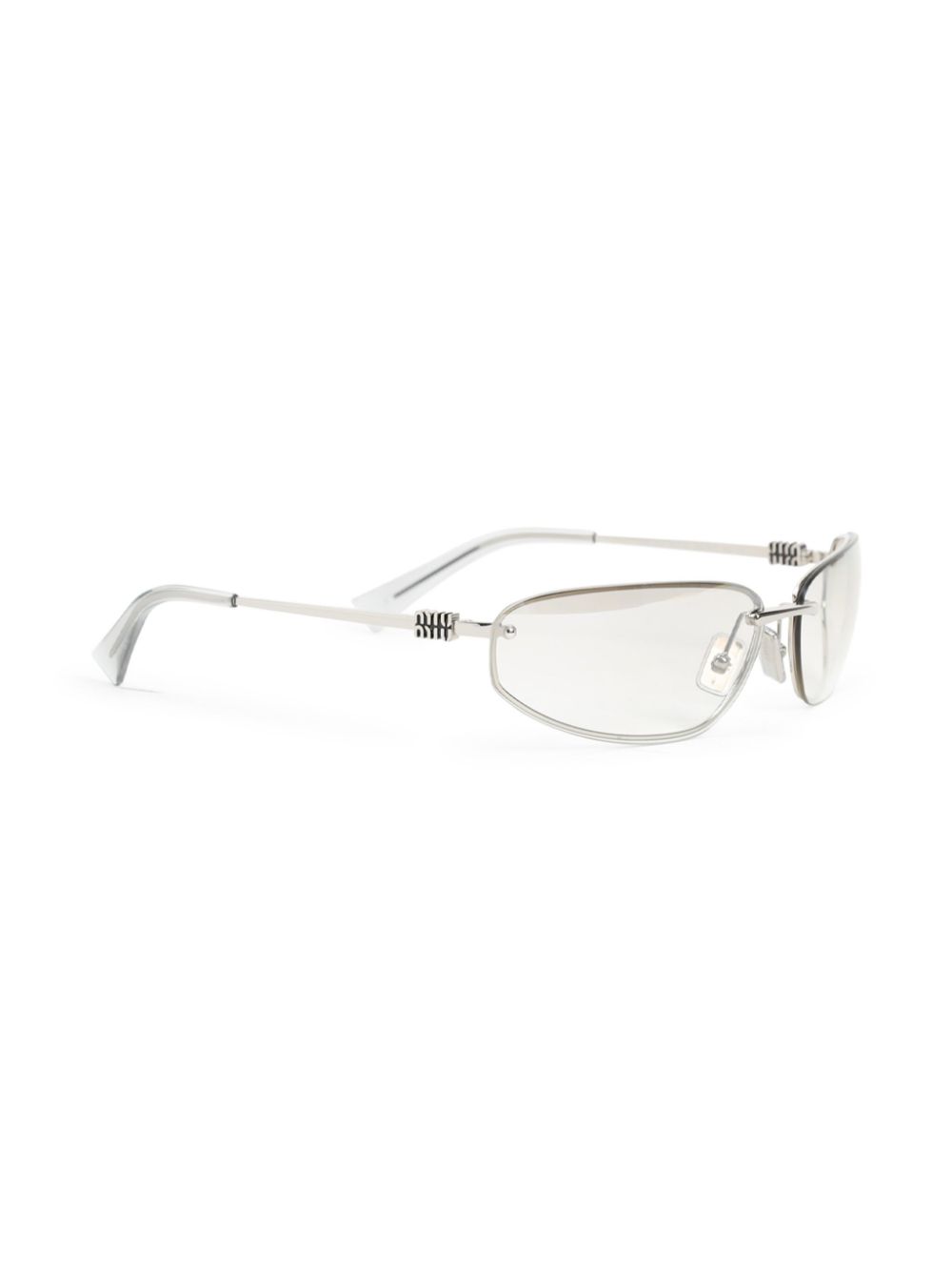 Miu Miu Eyewear Runway sunglasses - Zilver