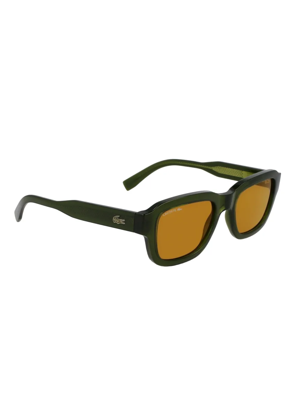 Lacoste Zonnebril met vierkant montuur Groen