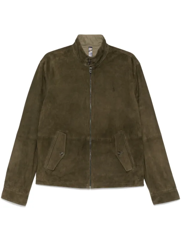 Polo Ralph Lauren スエード ジャケット | グリーン | FARFETCH JP
